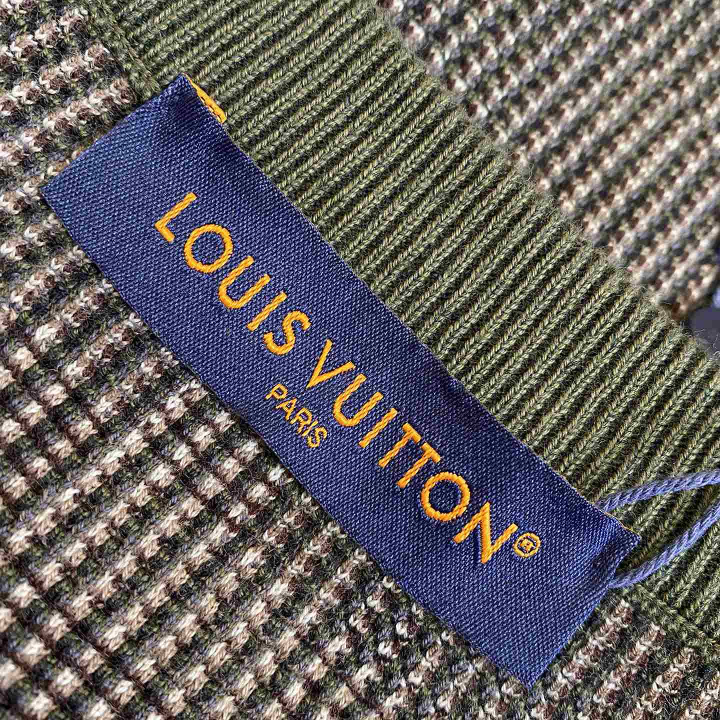 Louis Vuitton Damier Cotton Jacquard Pullover - EUR FASHION