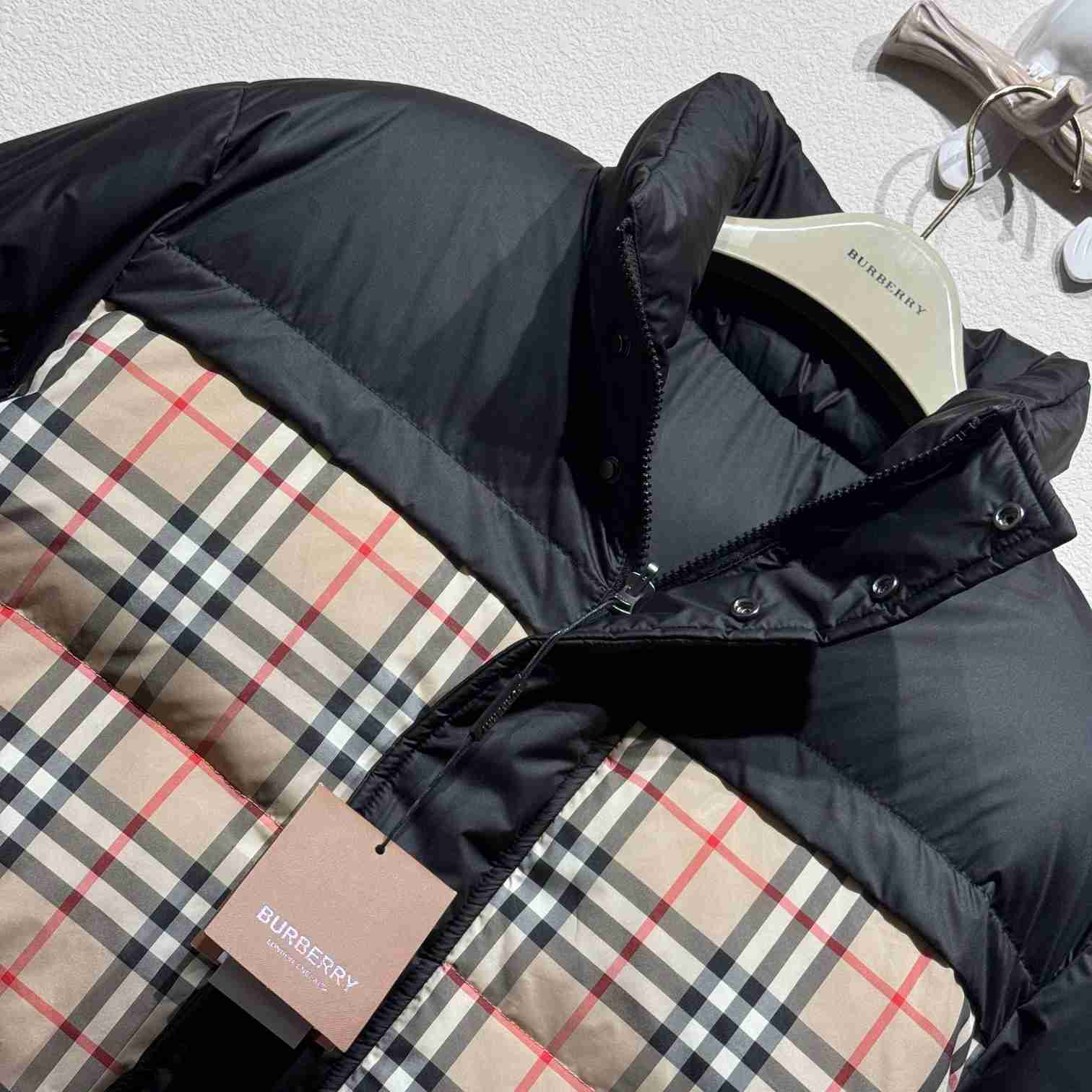 Burberry Reversible Check Puffer Jacket - EUR FASHION