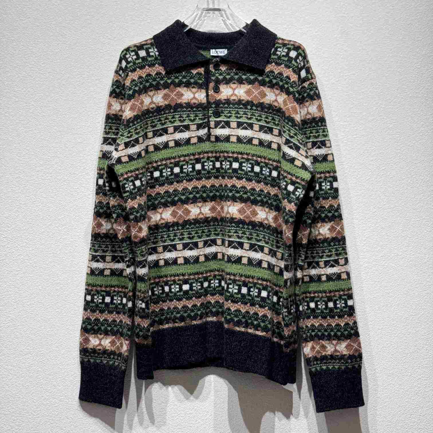 Loewe Polo Sweater In Wool - EUR FASHION