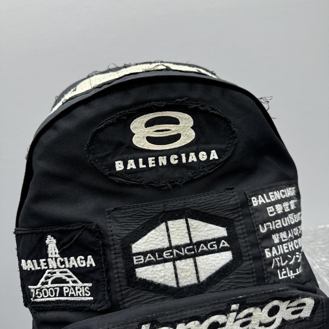 Balenciaga Explorer Patched Backpack   32x9x 47cm - EUR FASHION