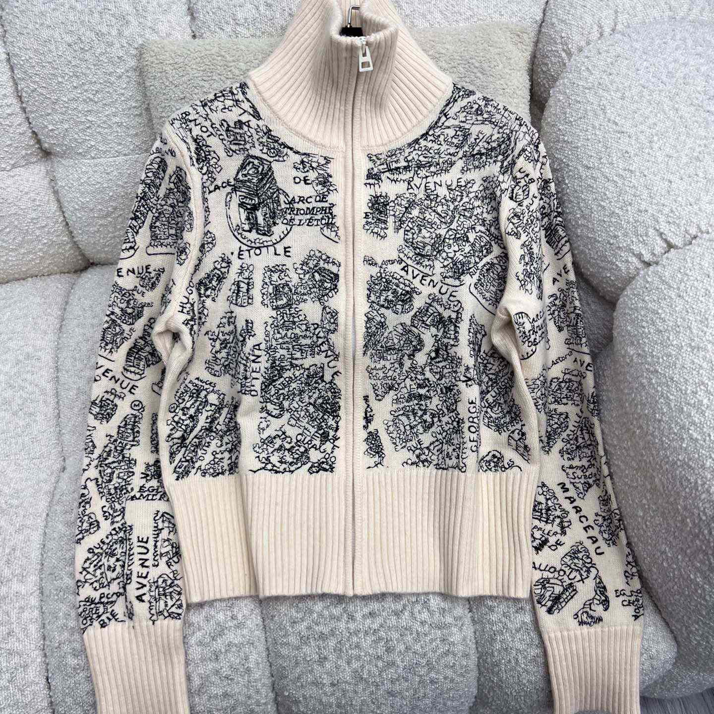 DiorAlps Mock-Neck Cardigan  - EUR FASHION