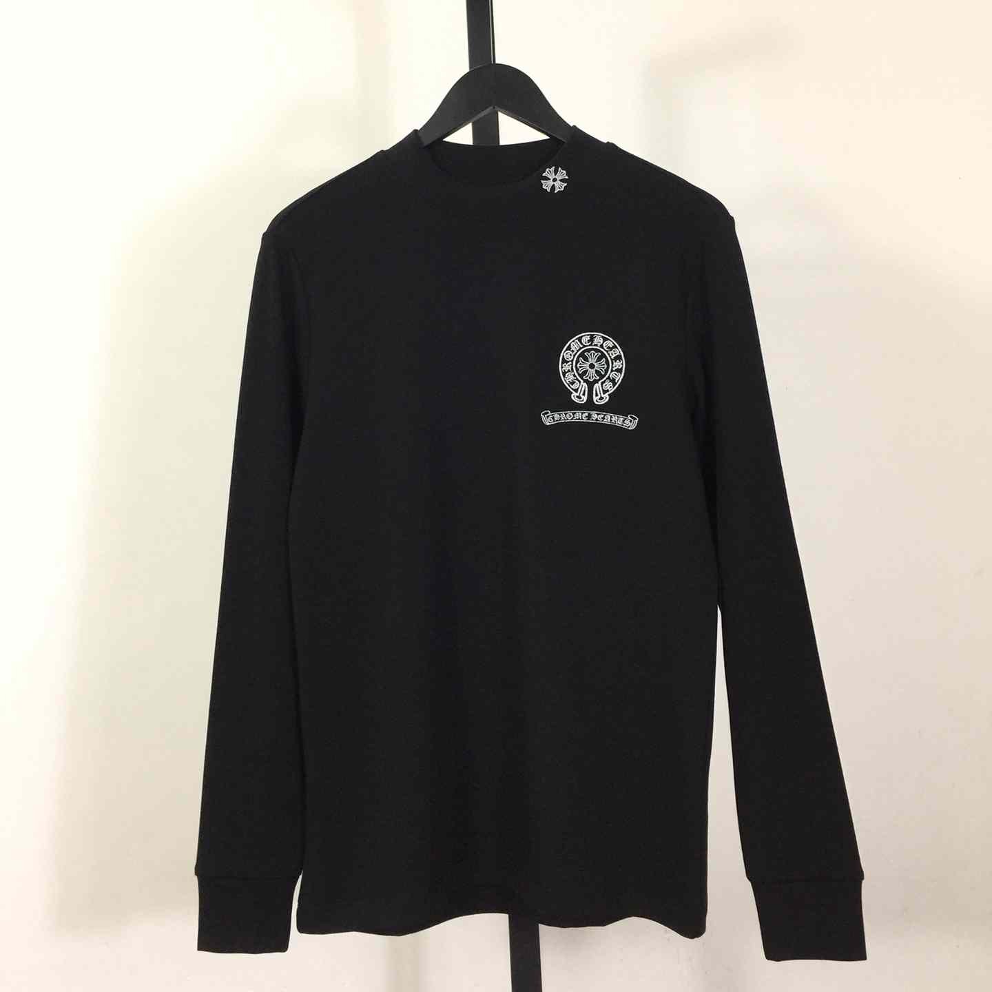 Chrome Hearts Logo Long Sleeve Tee - EUR FASHION