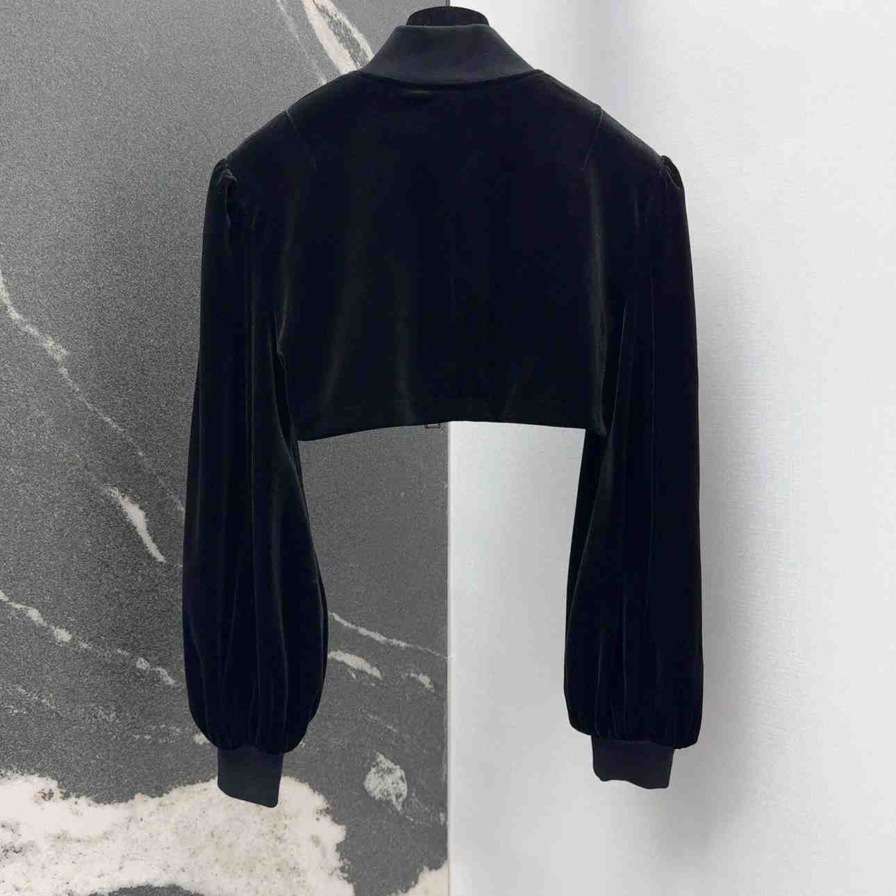 Dior Cropped Bomber Jacket - EUR FASHION