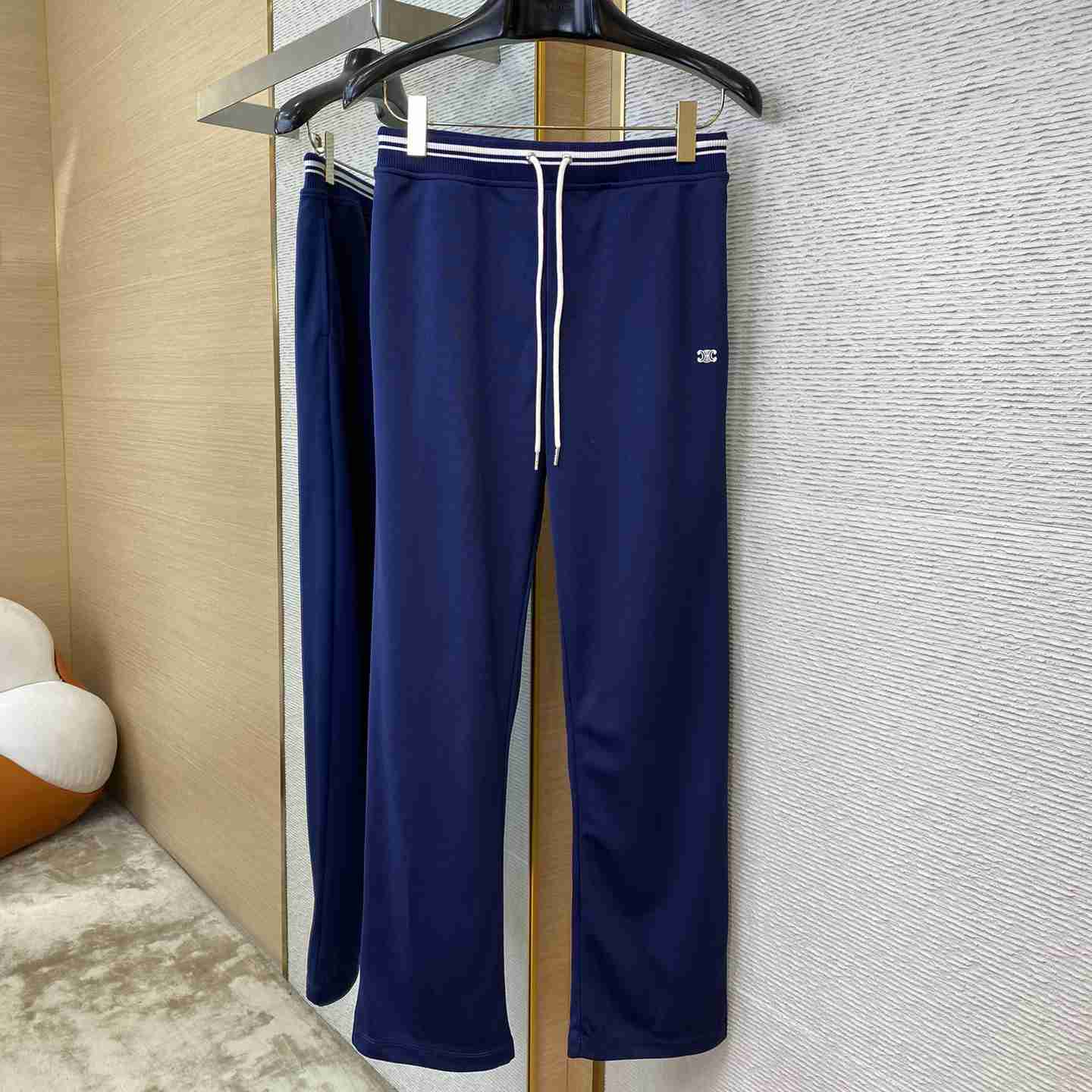 Celine Tracksuit Pants In Double Face Jersey - EUR FASHION