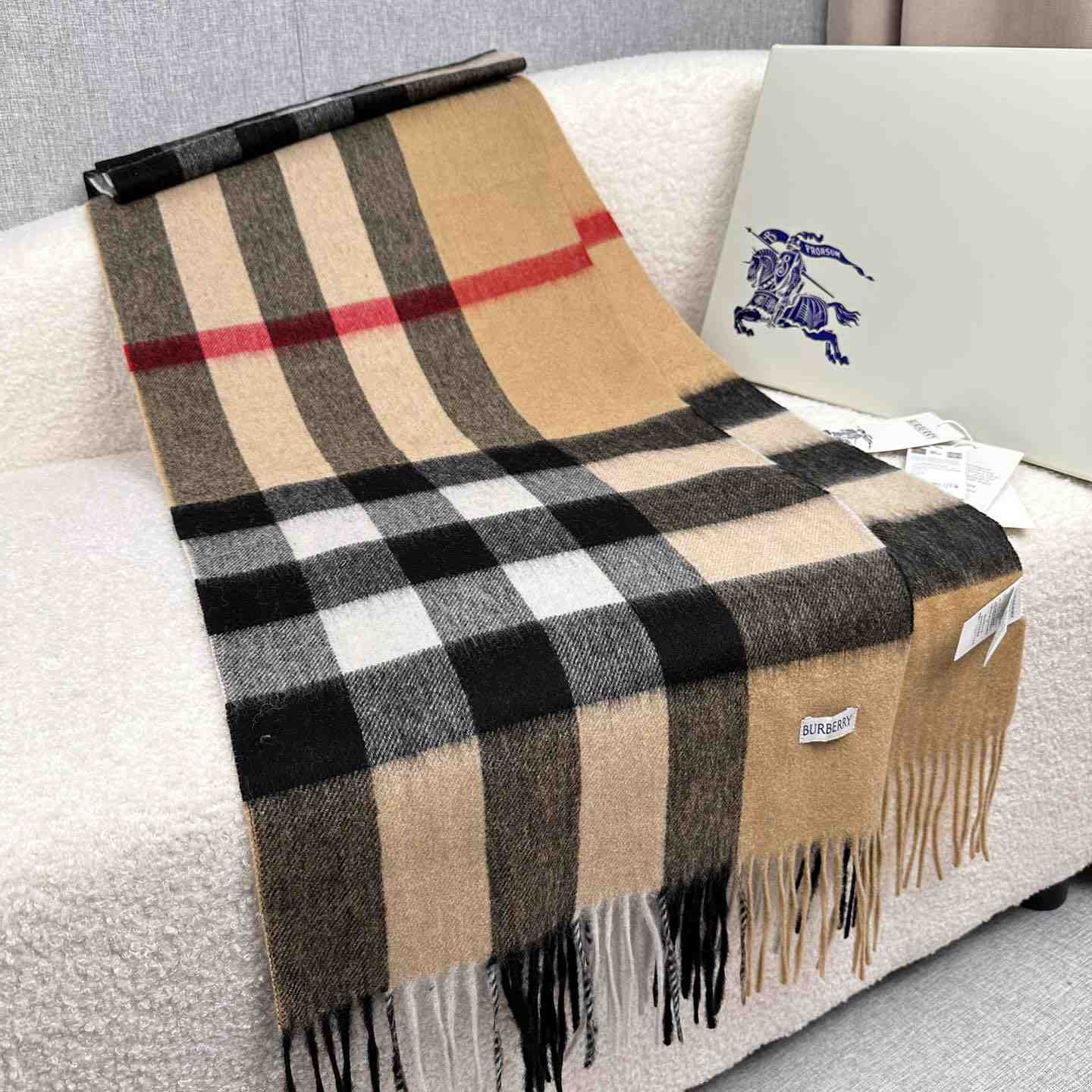 Burberry Scarf   180*40cm - EUR FASHION