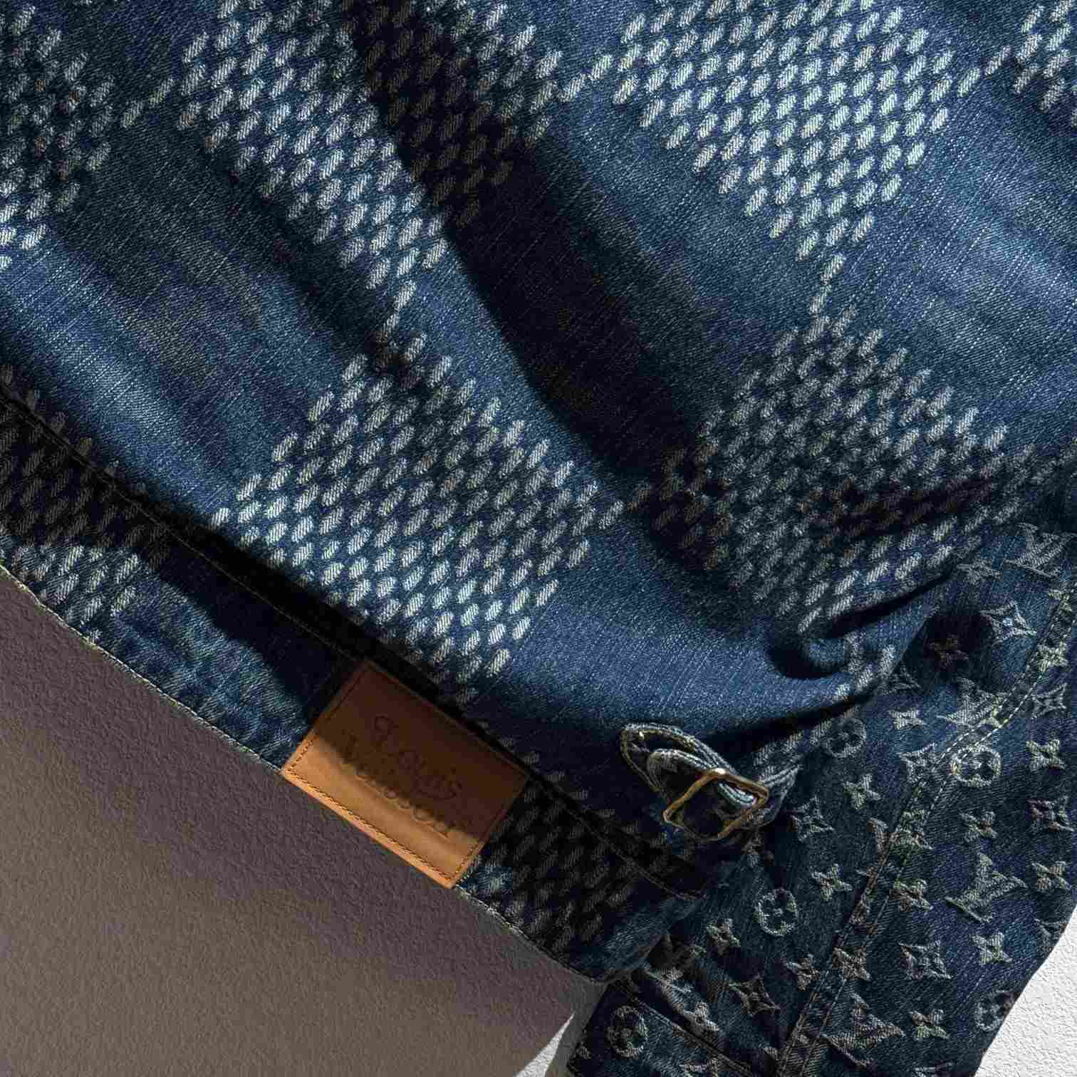 Louis Vuitton Wave Damier Denim Jacket - EUR FASHION