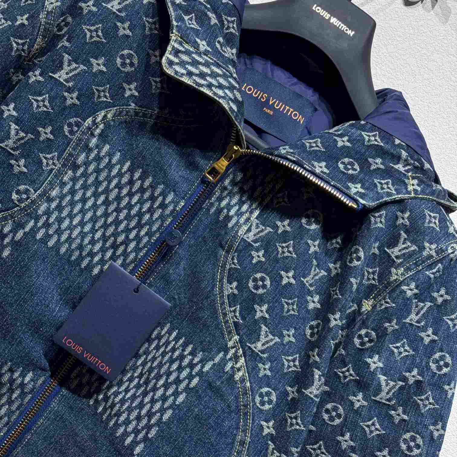 Louis Vuitton Wave Damier Denim Jacket - EUR FASHION