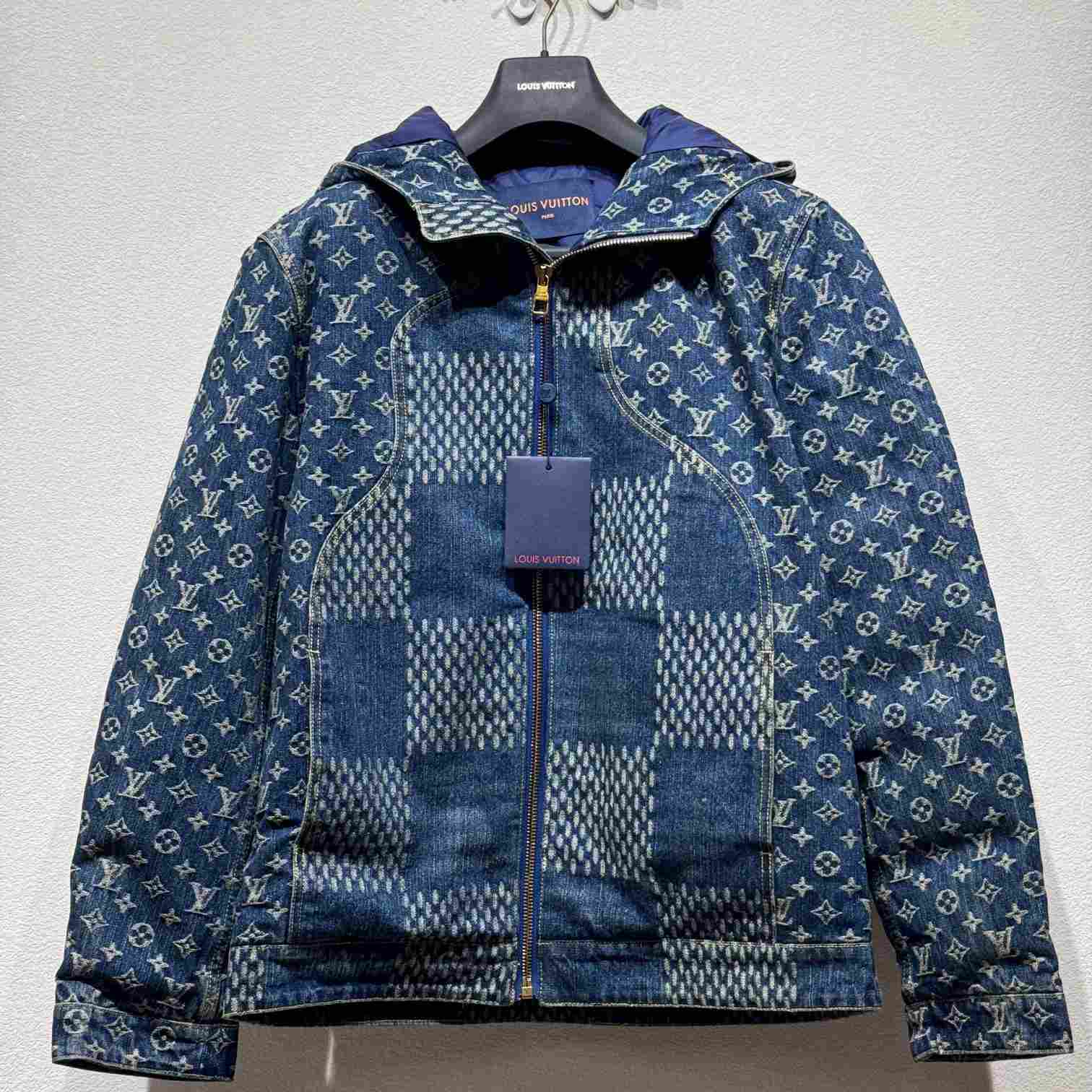 Louis Vuitton Wave Damier Denim Jacket - EUR FASHION