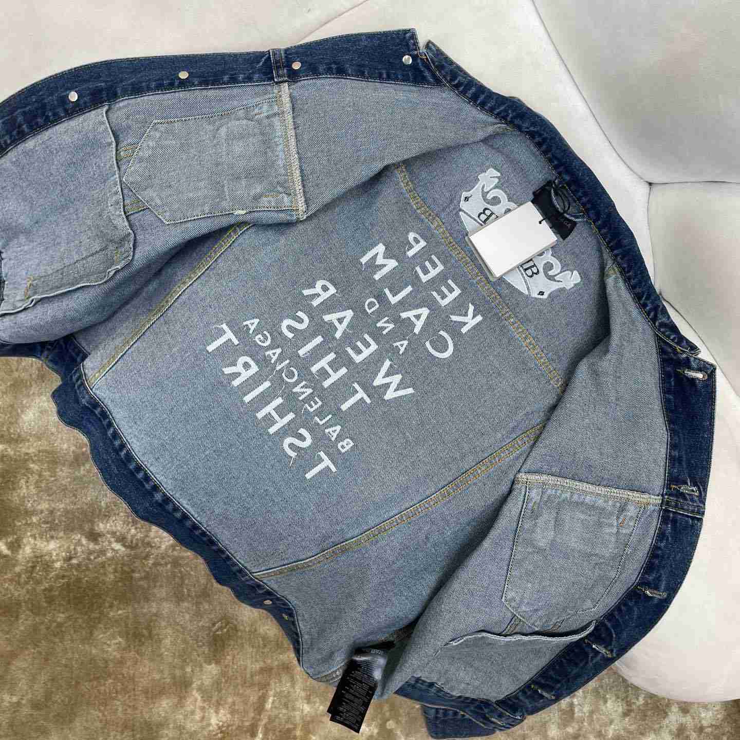 Balenciaga Denim Jacket - EUR FASHION