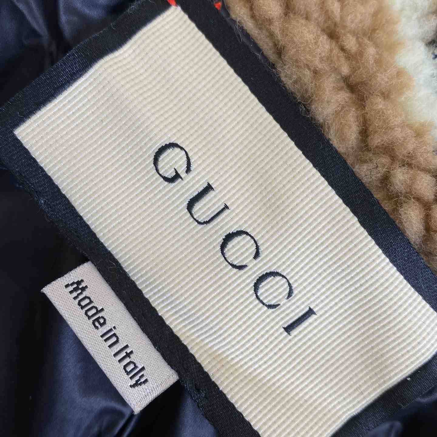 Gucci GG Wool Fleece Jacquard Zip Jacket - EUR FASHION