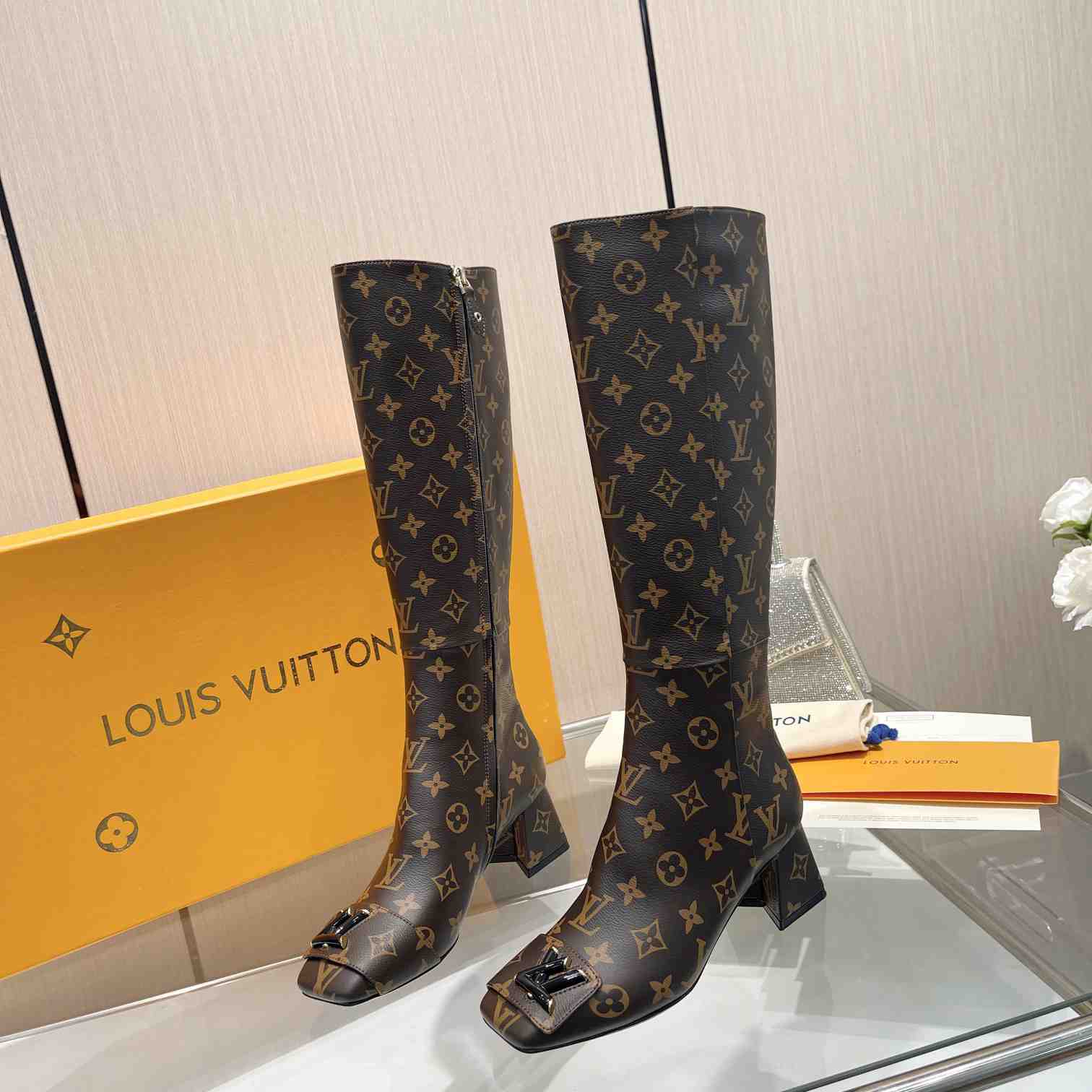 Louis Vuitton LV Checker High Boot - EUR FASHION