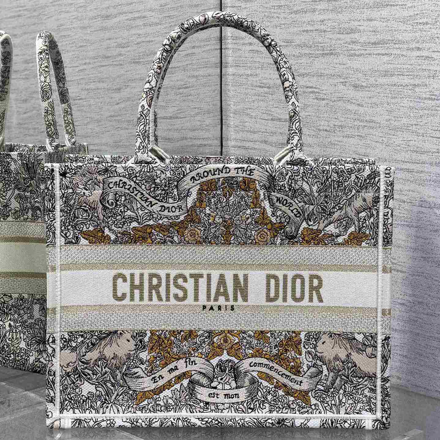 Dior Medium Dior Book Tote   - EUR FASHION