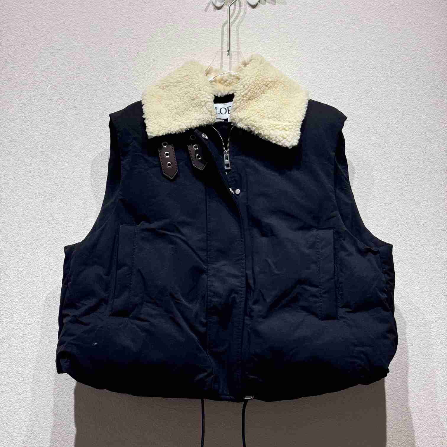 Loewe Puffer Vest In Cotton Blend - EUR FASHION