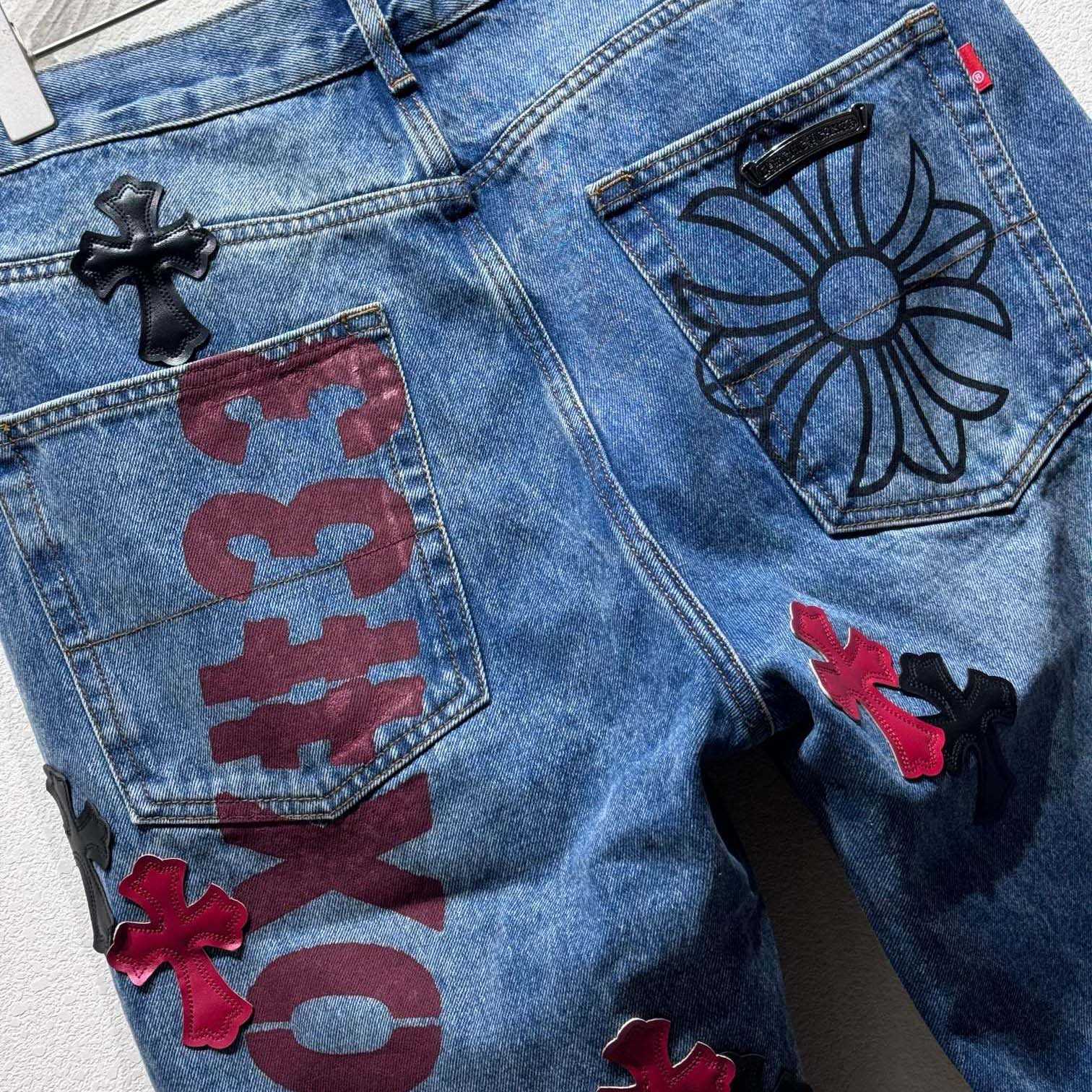 Chrome Heart Jeans - EUR FASHION