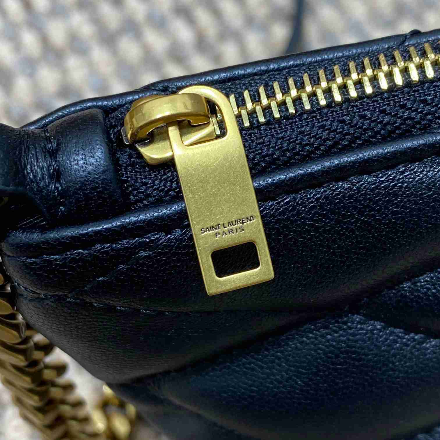 Saint Laurent Mini Bag In Quilted Lambskin - EUR FASHION