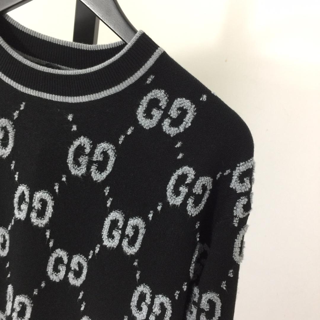 Gucci GG Wool Jacquard Sweater - EUR FASHION