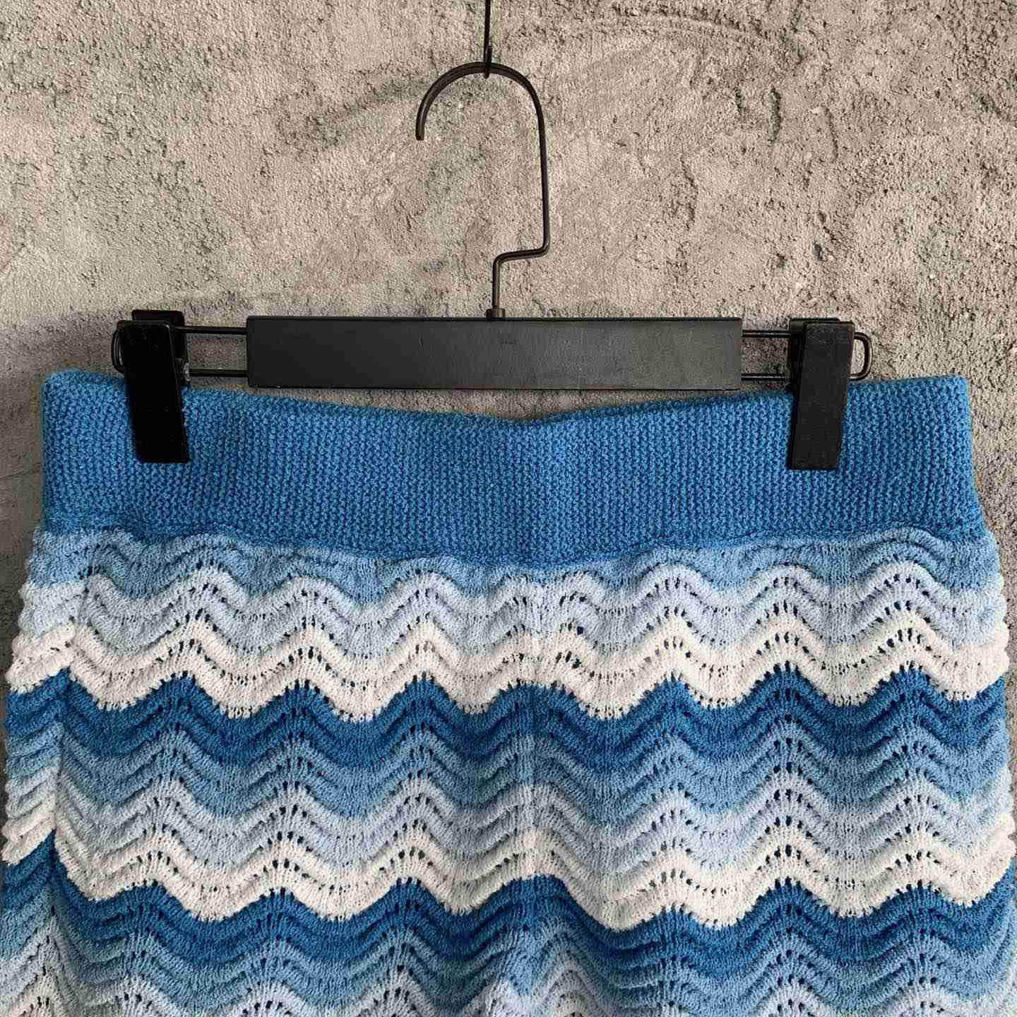 Casablanca Blue Wavy Shorts - EUR FASHION