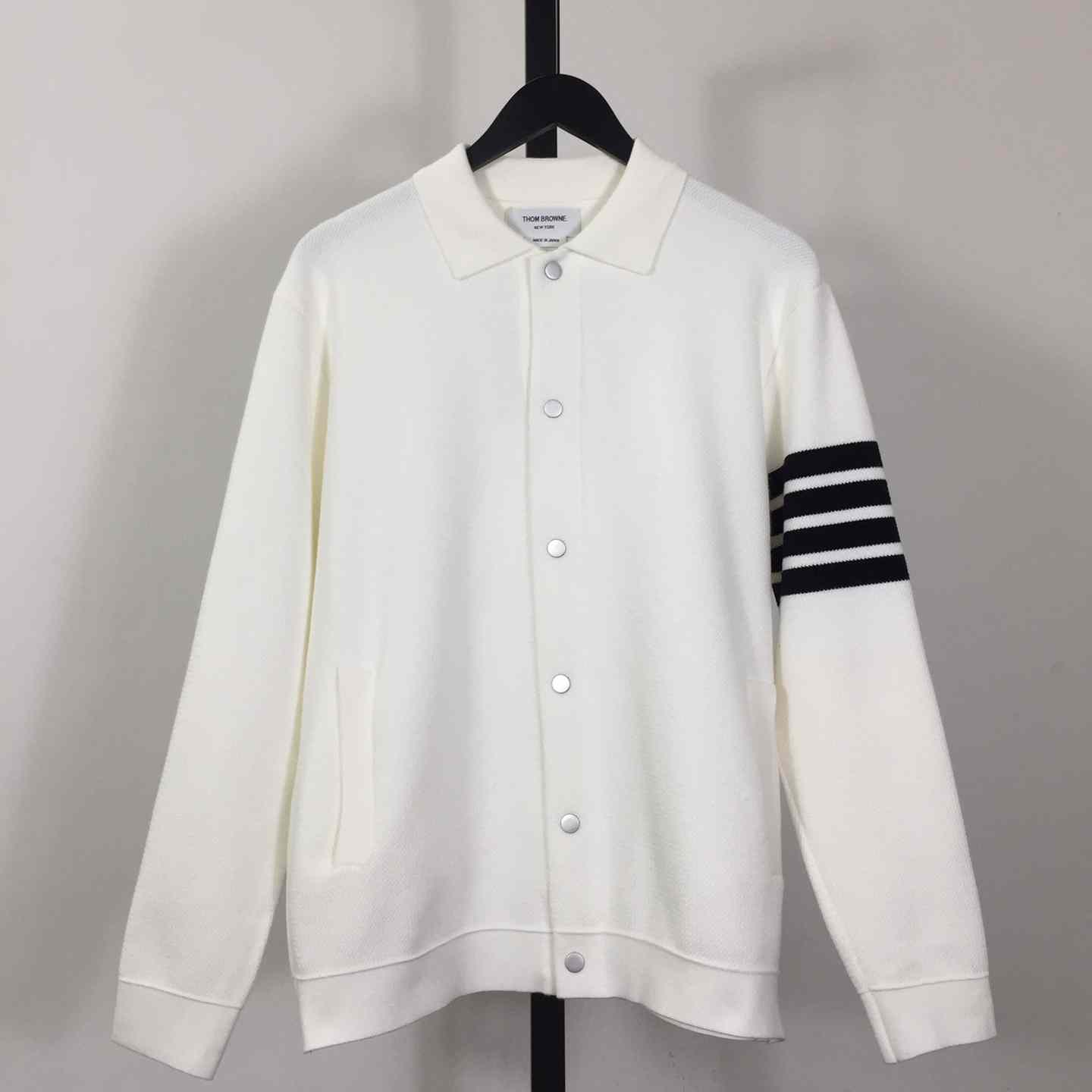 Thom Browne 4-Bar Jacket In Black - EUR FASHION