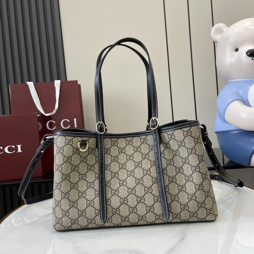 Gucci GG Emblem Small Tote Bag - EUR FASHION