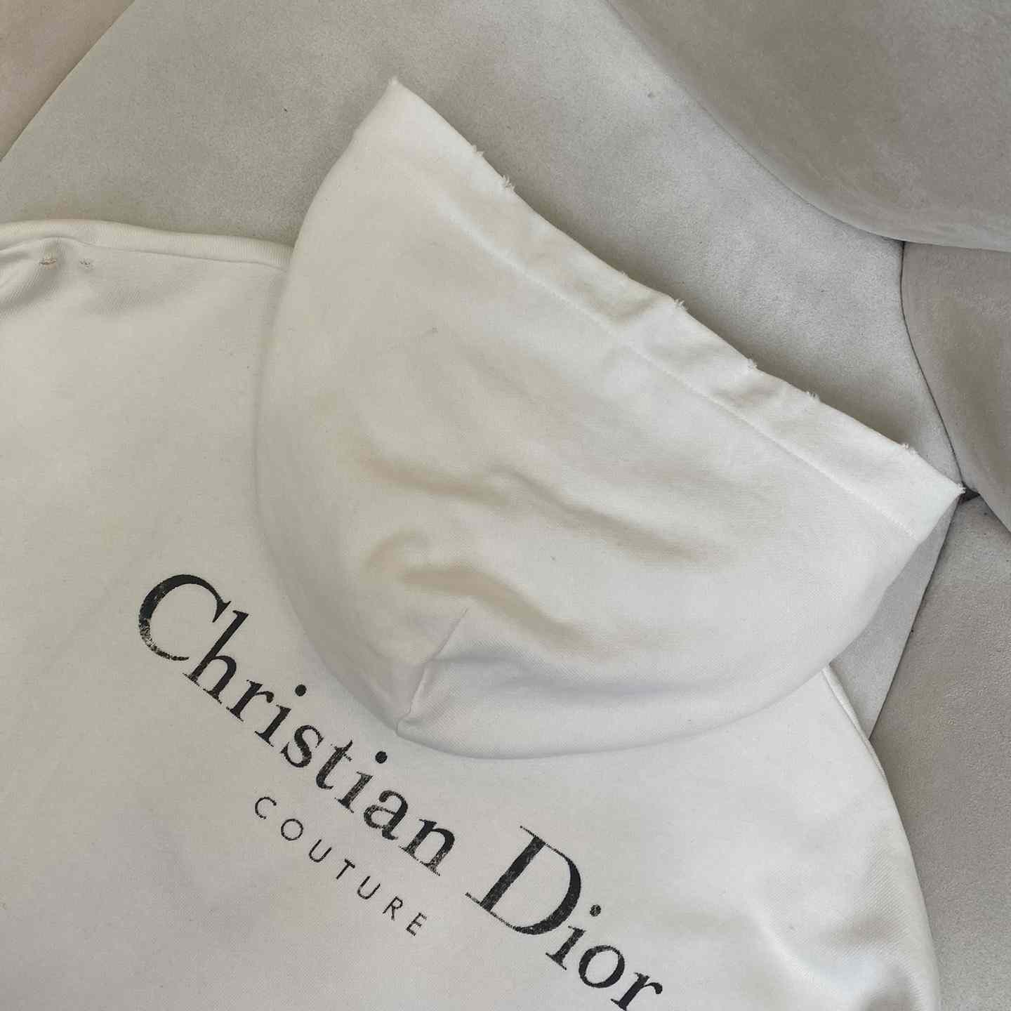 Christian Dior Couture Hooded Lined Sweatshirt  - EUR FASHION