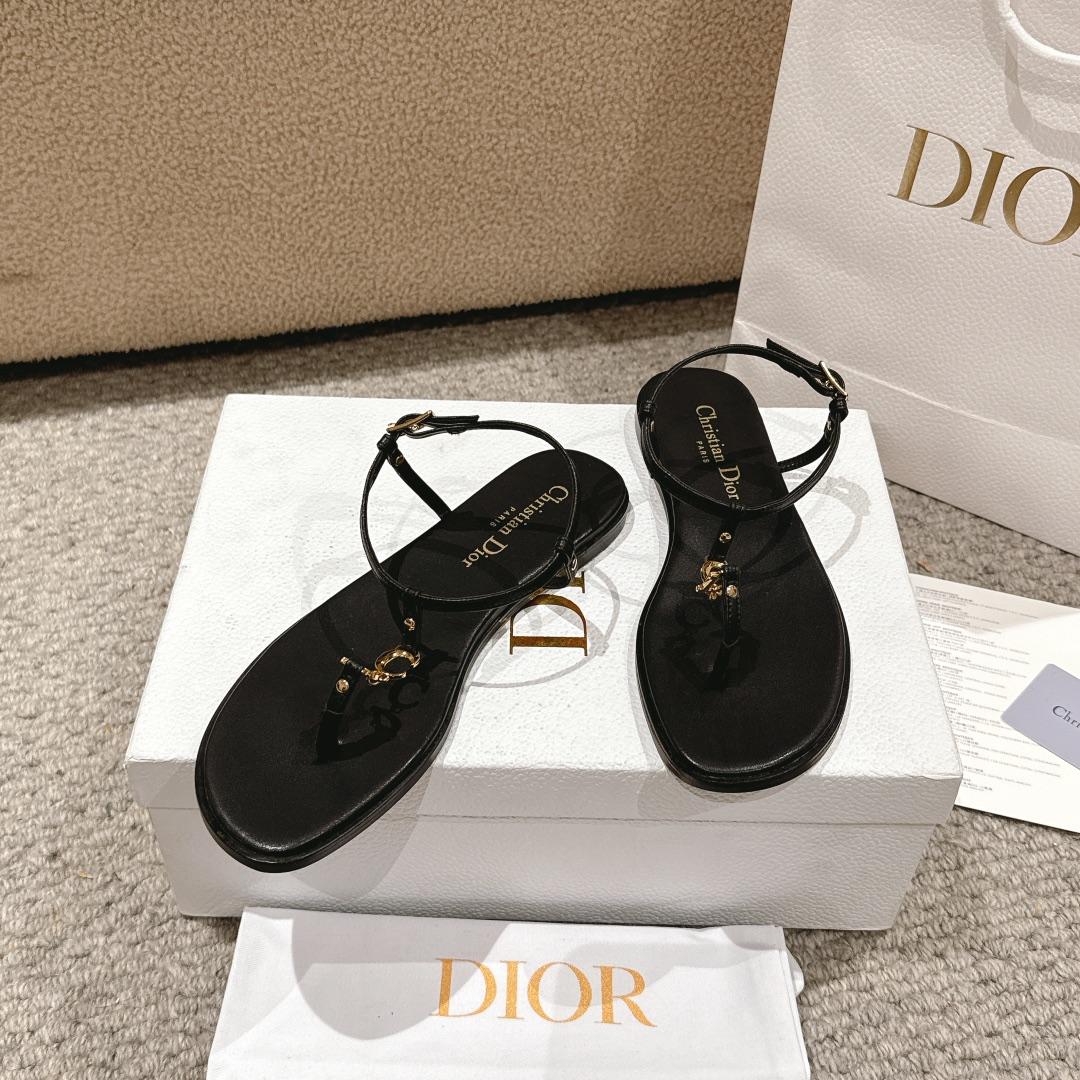 Dior C'est Dior Thong Sandal - EUR FASHION