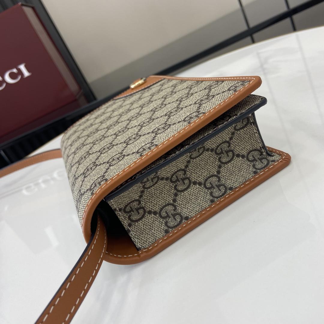 Gucci GG Emblem Super Mini Shoulder Bag - EUR FASHION