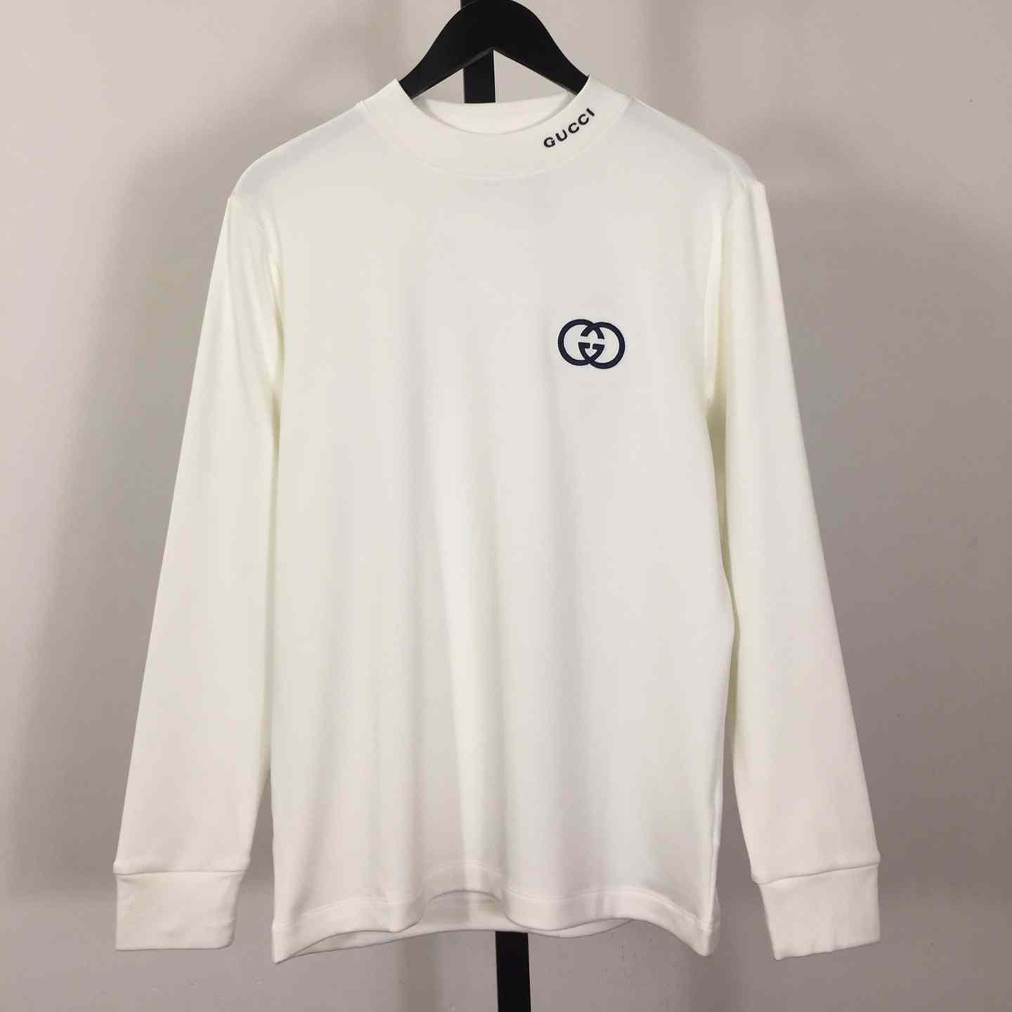 Gucci Logo Long Sleeve Tee - EUR FASHION