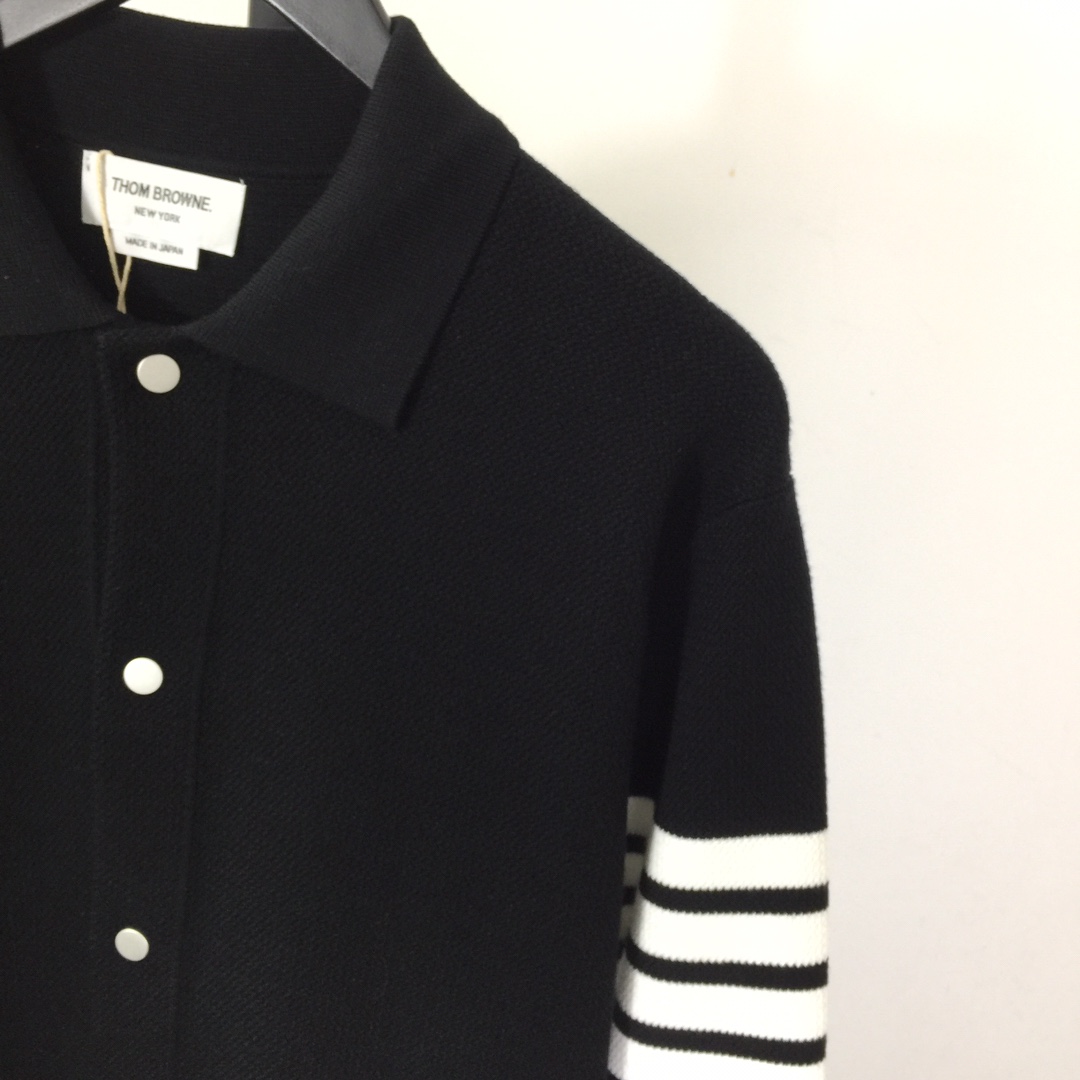 Thom Browne 4-Bar Jacket In Black - EUR FASHION