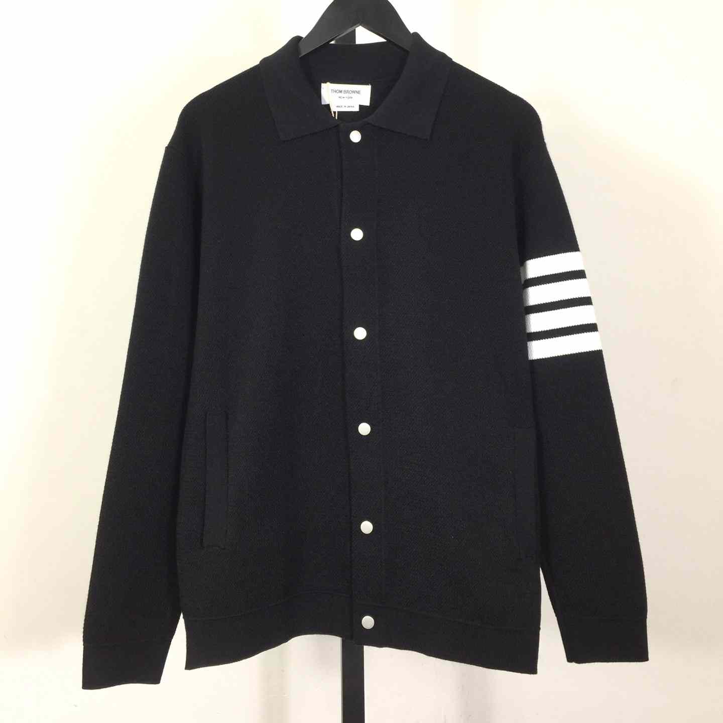 Thom Browne 4-Bar Jacket In Black - EUR FASHION