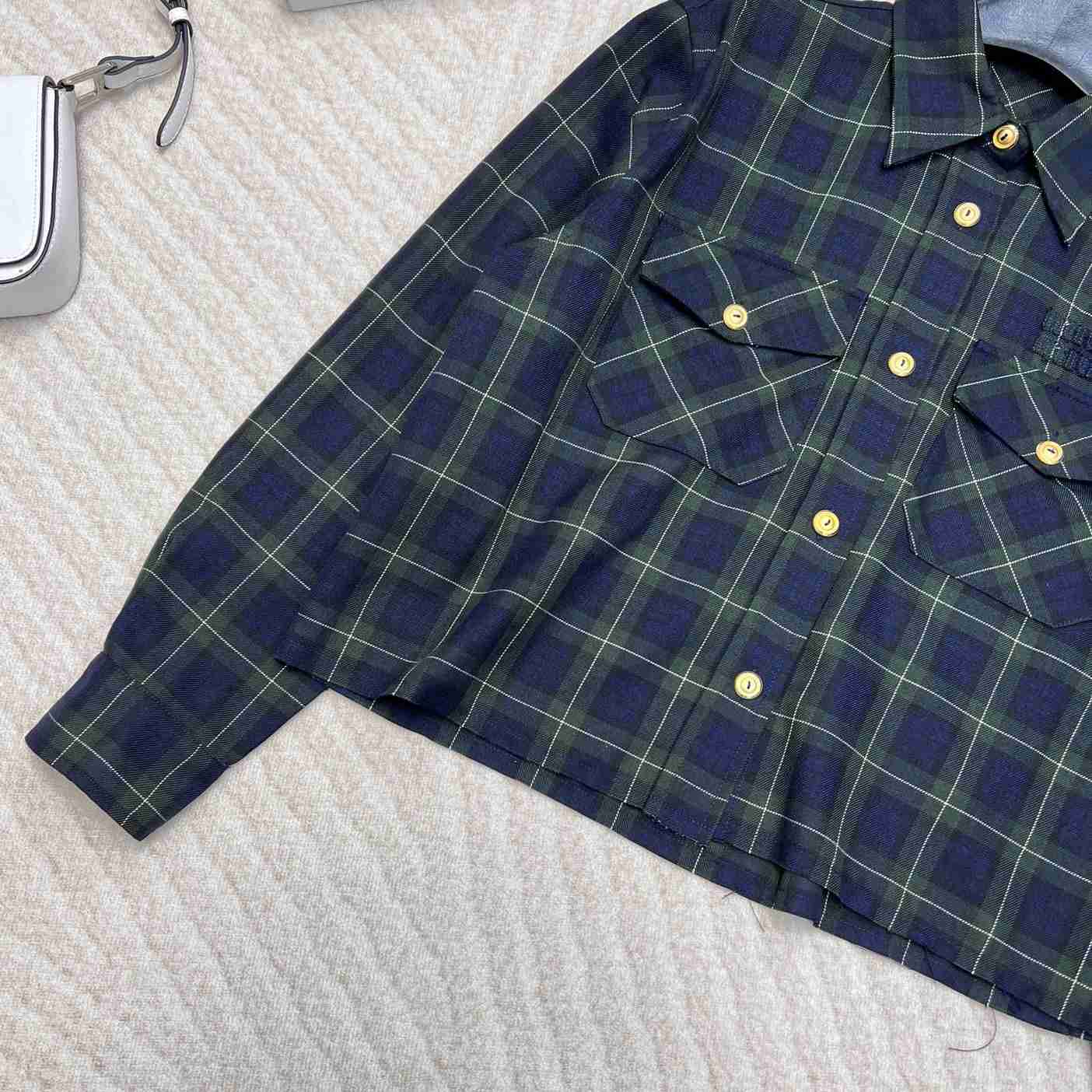 Miu Miu Plaid Shirt - EUR FASHION