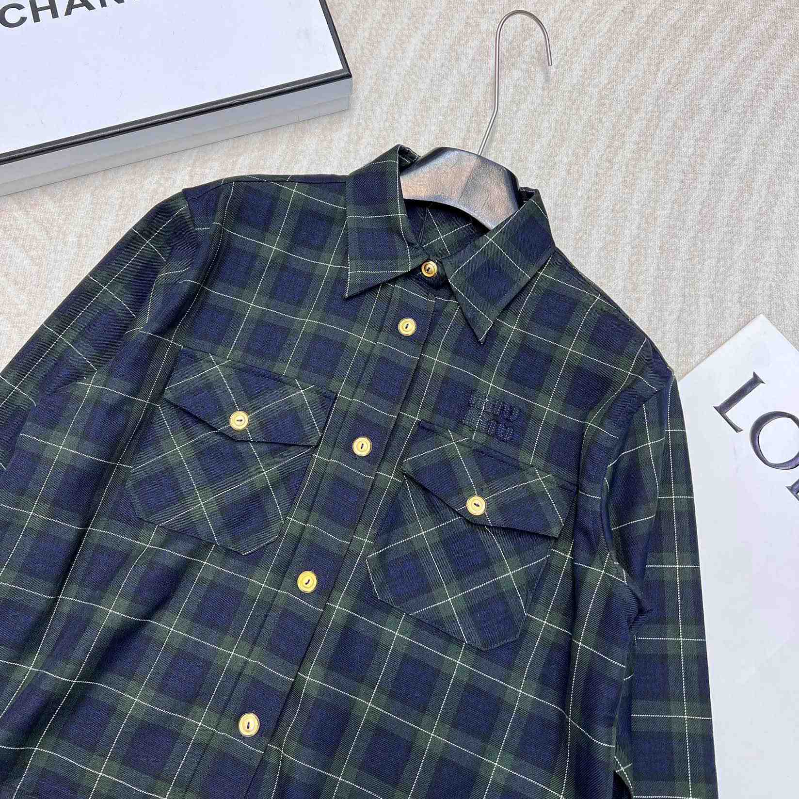 Miu Miu Plaid Shirt - EUR FASHION