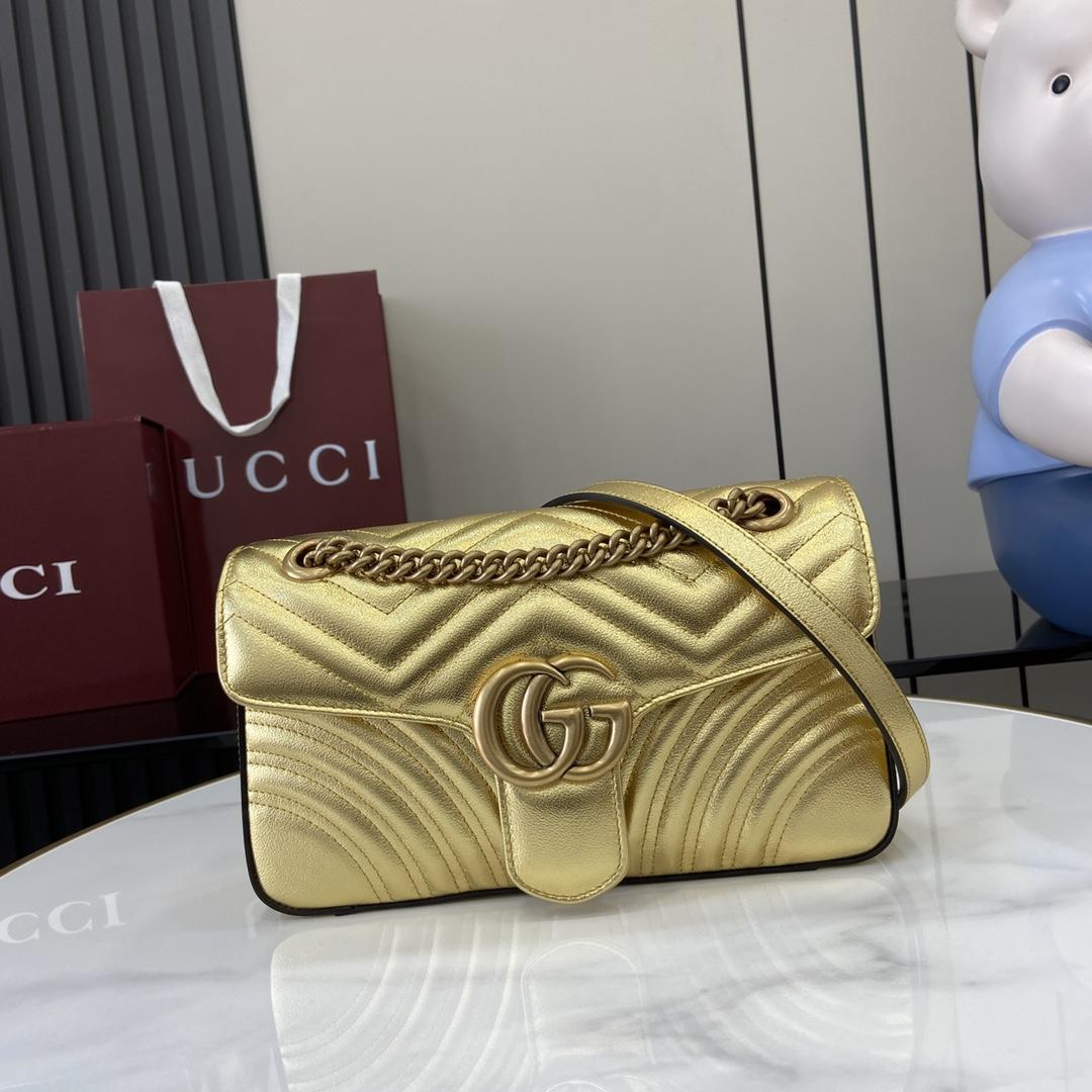 Gucci GG Marmont Small Shoulder Bag - EUR FASHION