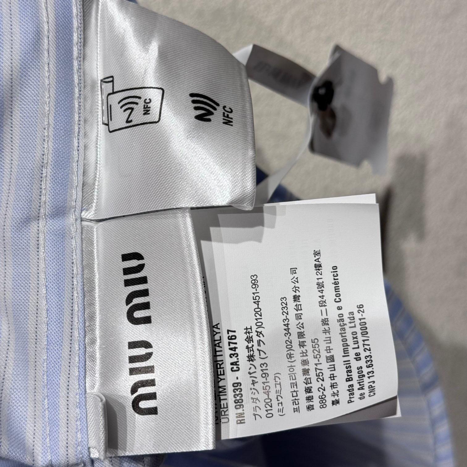 Miu Miu Poplin Shirt - EUR FASHION