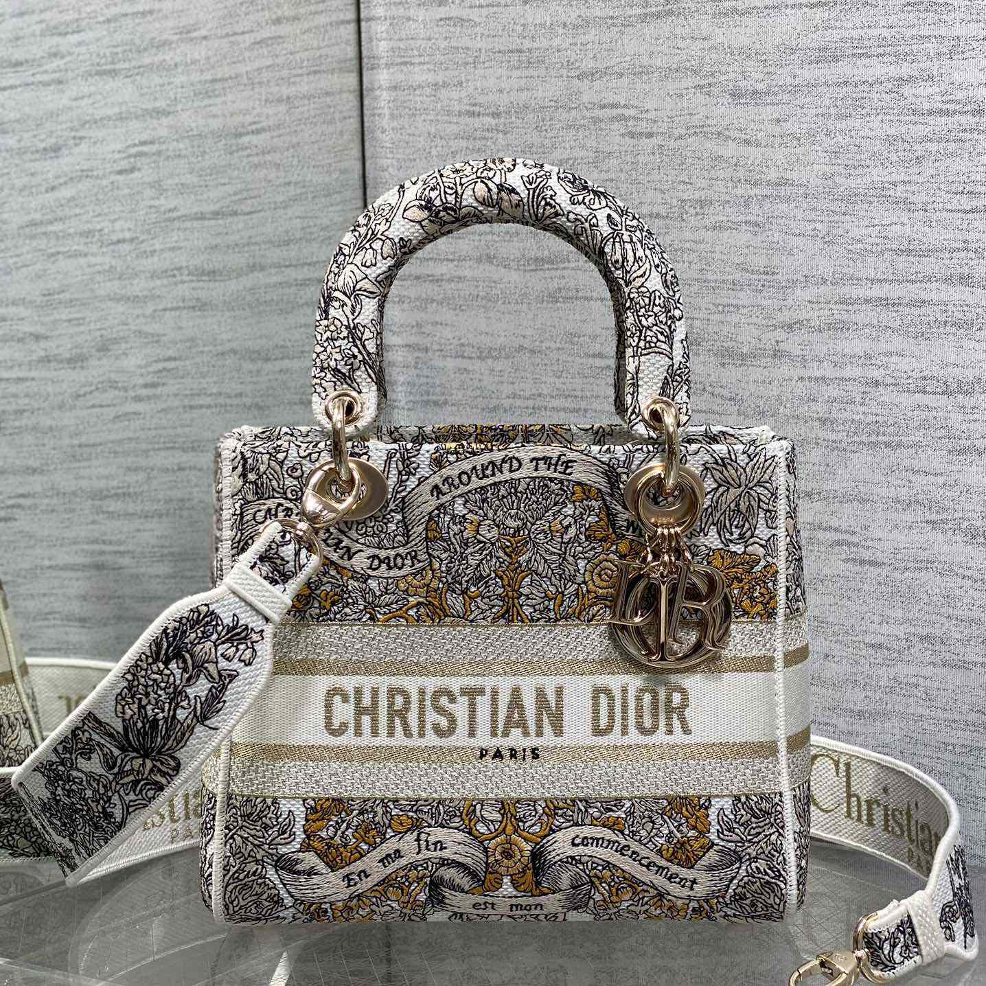 Dior Dioramour Medium Lady D-Lite Bag - EUR FASHION