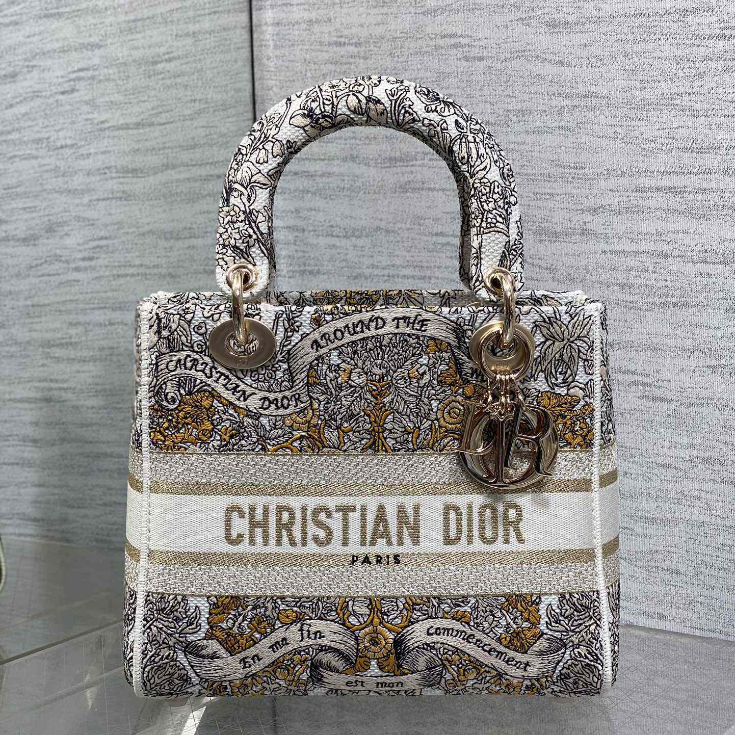 Dior Dioramour Medium Lady D-Lite Bag - EUR FASHION