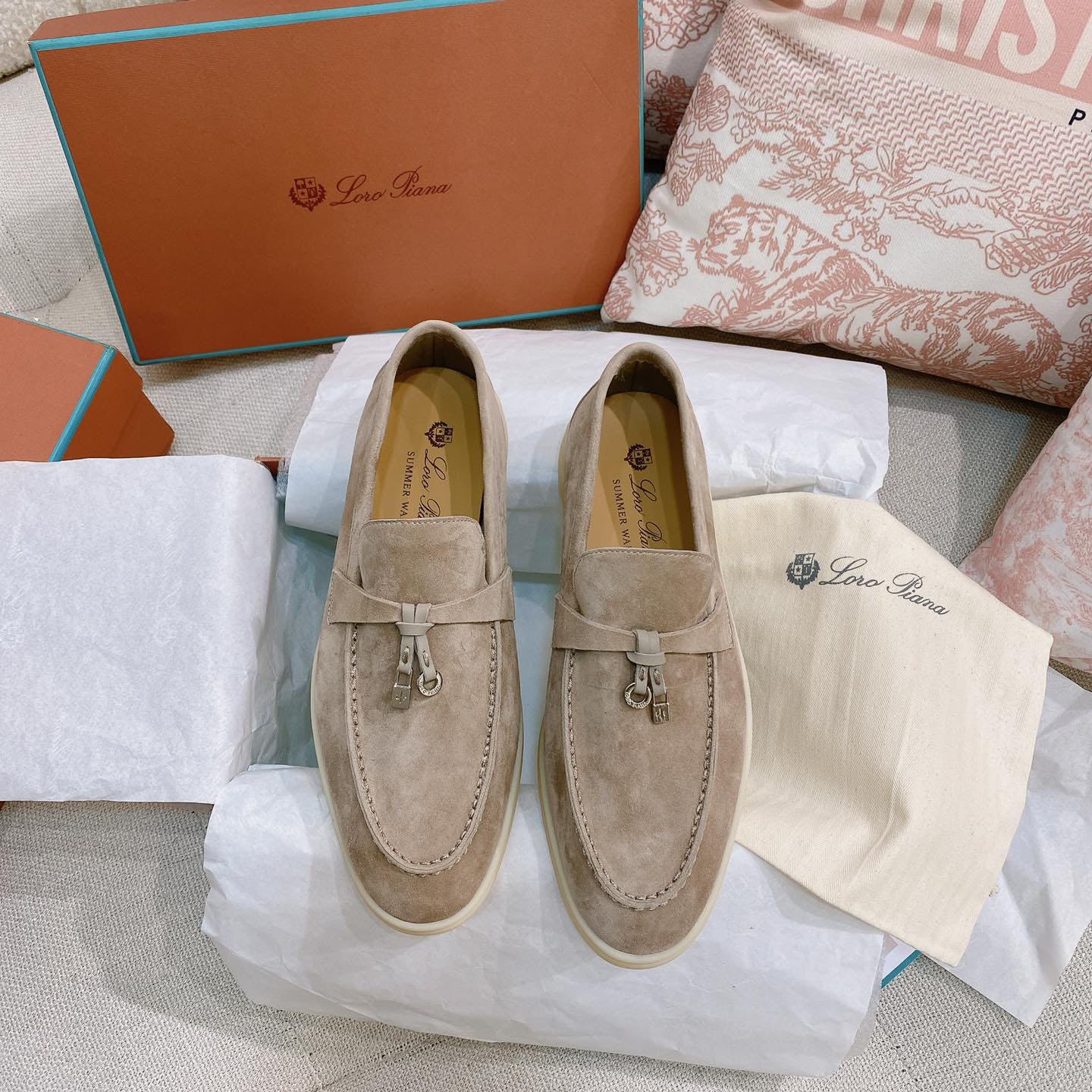 Loro Piana Summer Walk Loafers - EUR FASHION