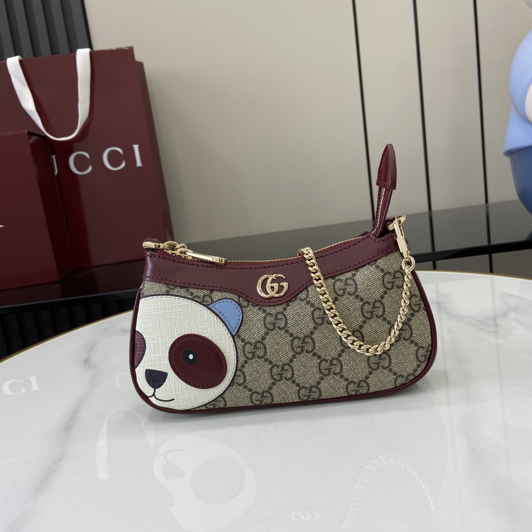 Gucci GG Mini Bag With Panda Detail - EUR FASHION