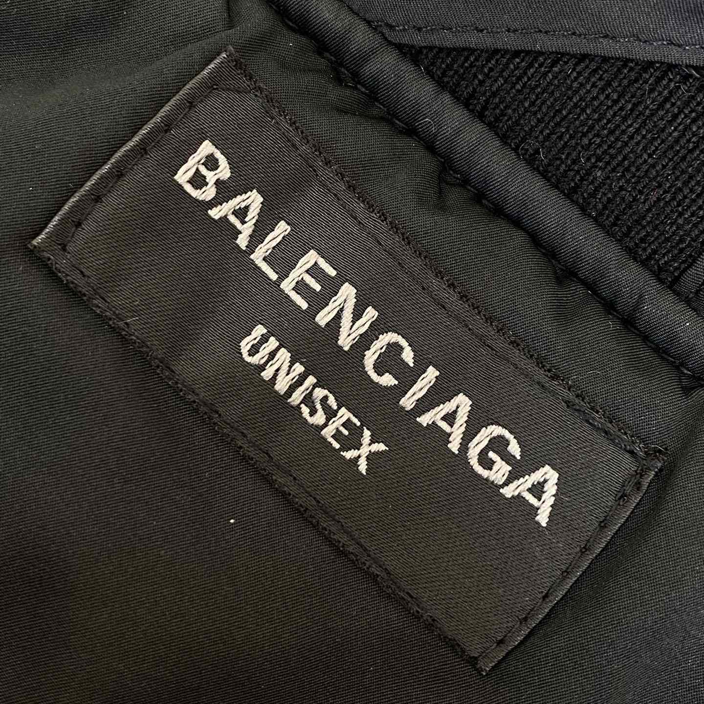 Balenciaga Lion Club Varsity Jacket In Black - EUR FASHION