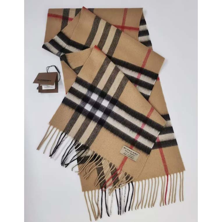 Burberry Check Cashmere Scarf - EUR FASHION