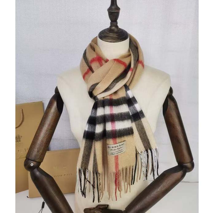 Burberry Check Cashmere Scarf - EUR FASHION