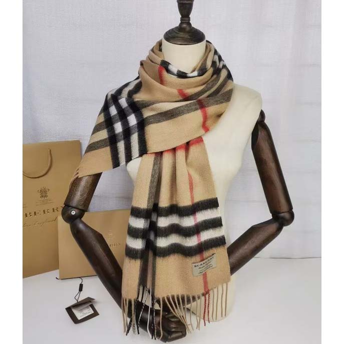 Burberry Check Cashmere Scarf - EUR FASHION