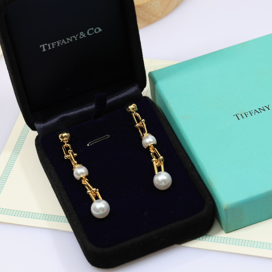 Tiffany & Co. Triple Drop Link Earrings - EUR FASHION