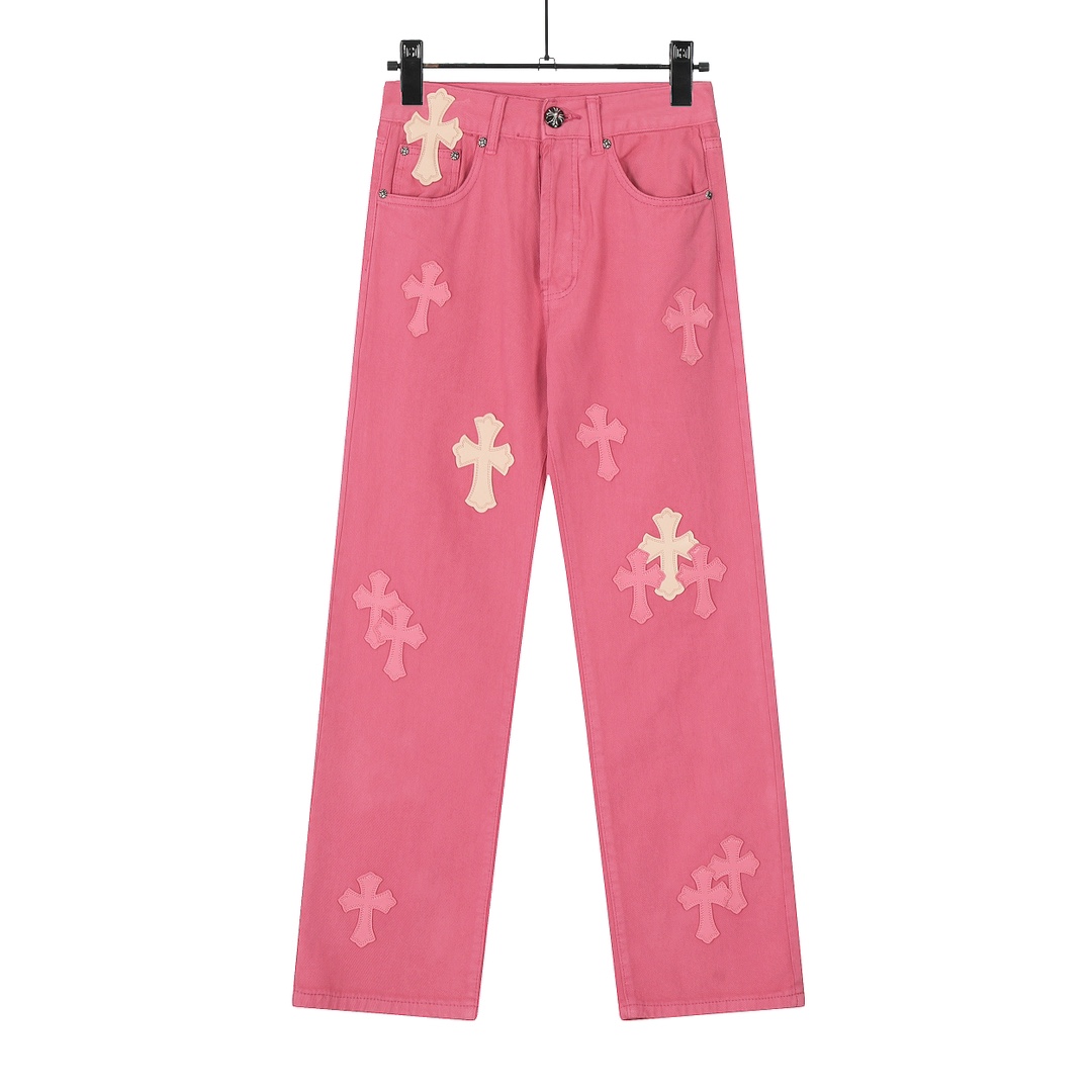 Chrome hearts X SexRecords Jeans - EUR FASHION