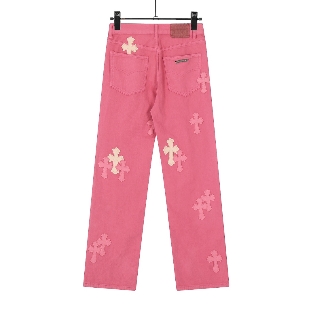 Chrome hearts X SexRecords Jeans - EUR FASHION