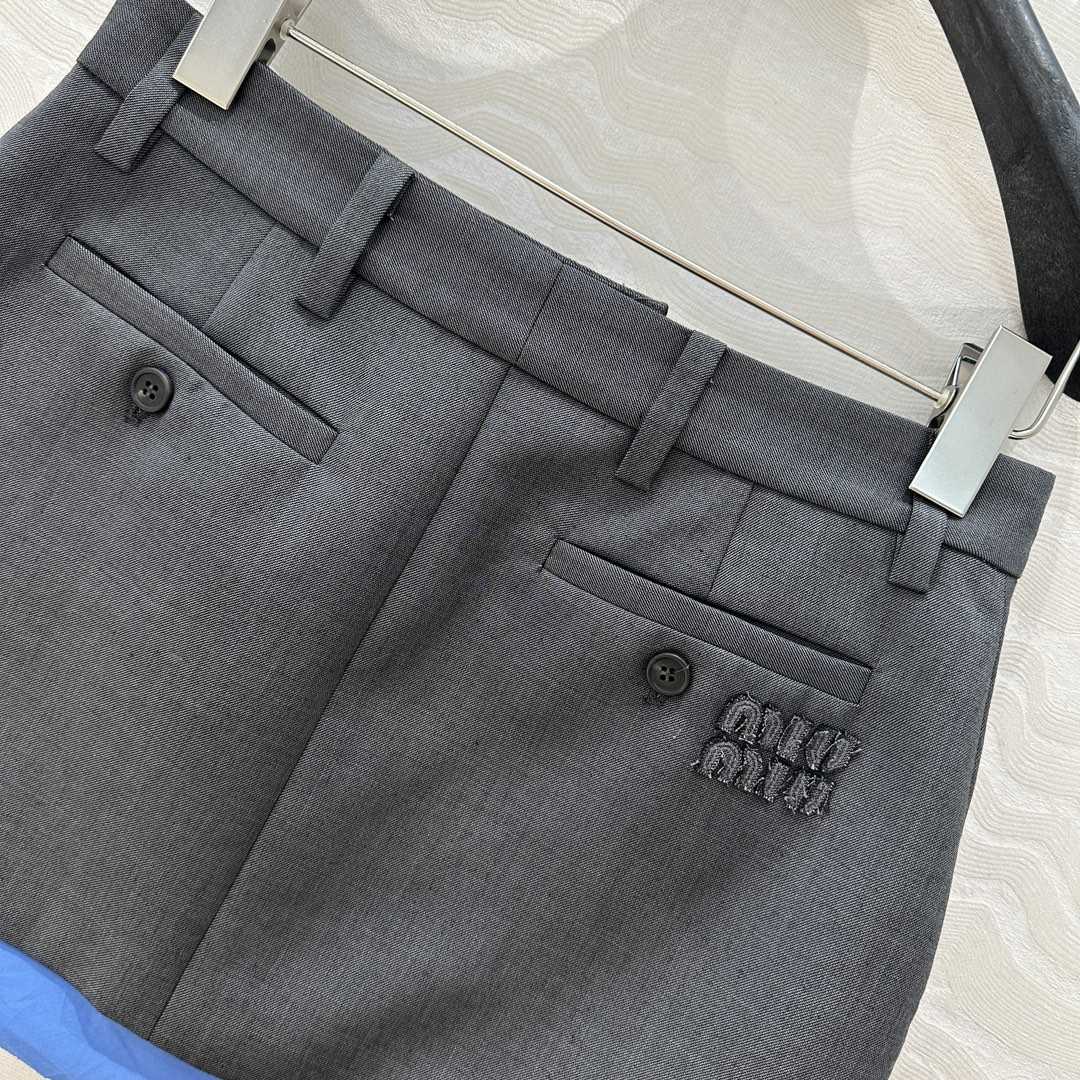 Miu Miu Gabardine Miniskirt - EUR FASHION