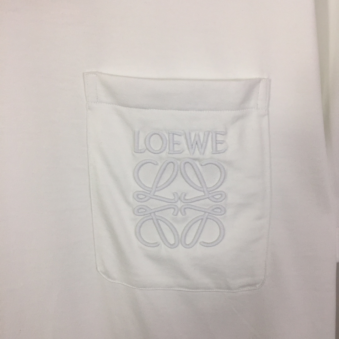 Loewe Loose Fit T-shirt In Cotton - EUR FASHION