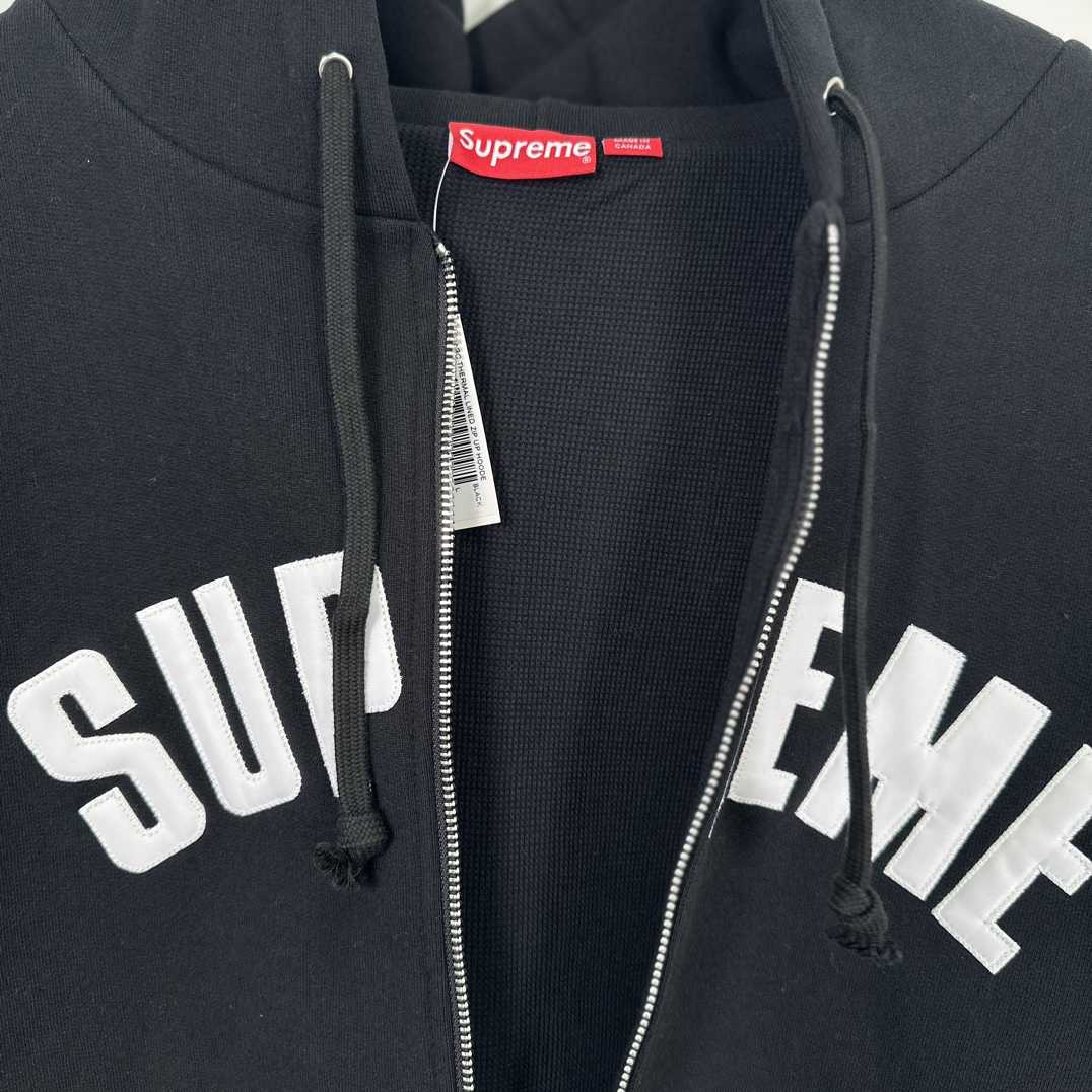 Supreme Arc Thermal Zip Up Hooded Sweatshirt - EUR FASHION