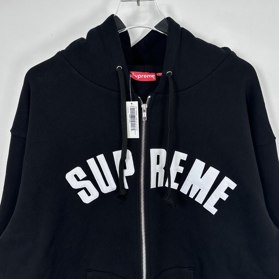 Supreme Arc Thermal Zip Up Hooded Sweatshirt - EUR FASHION