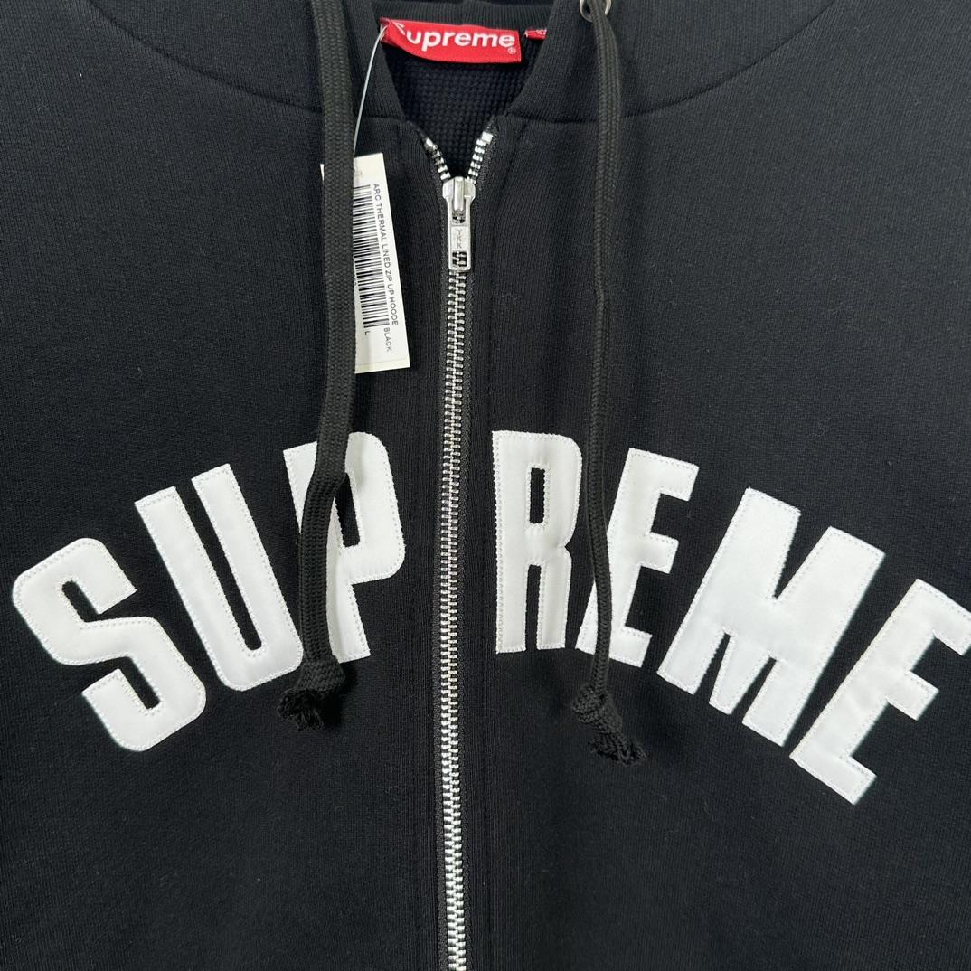 Supreme Arc Thermal Zip Up Hooded Sweatshirt - EUR FASHION