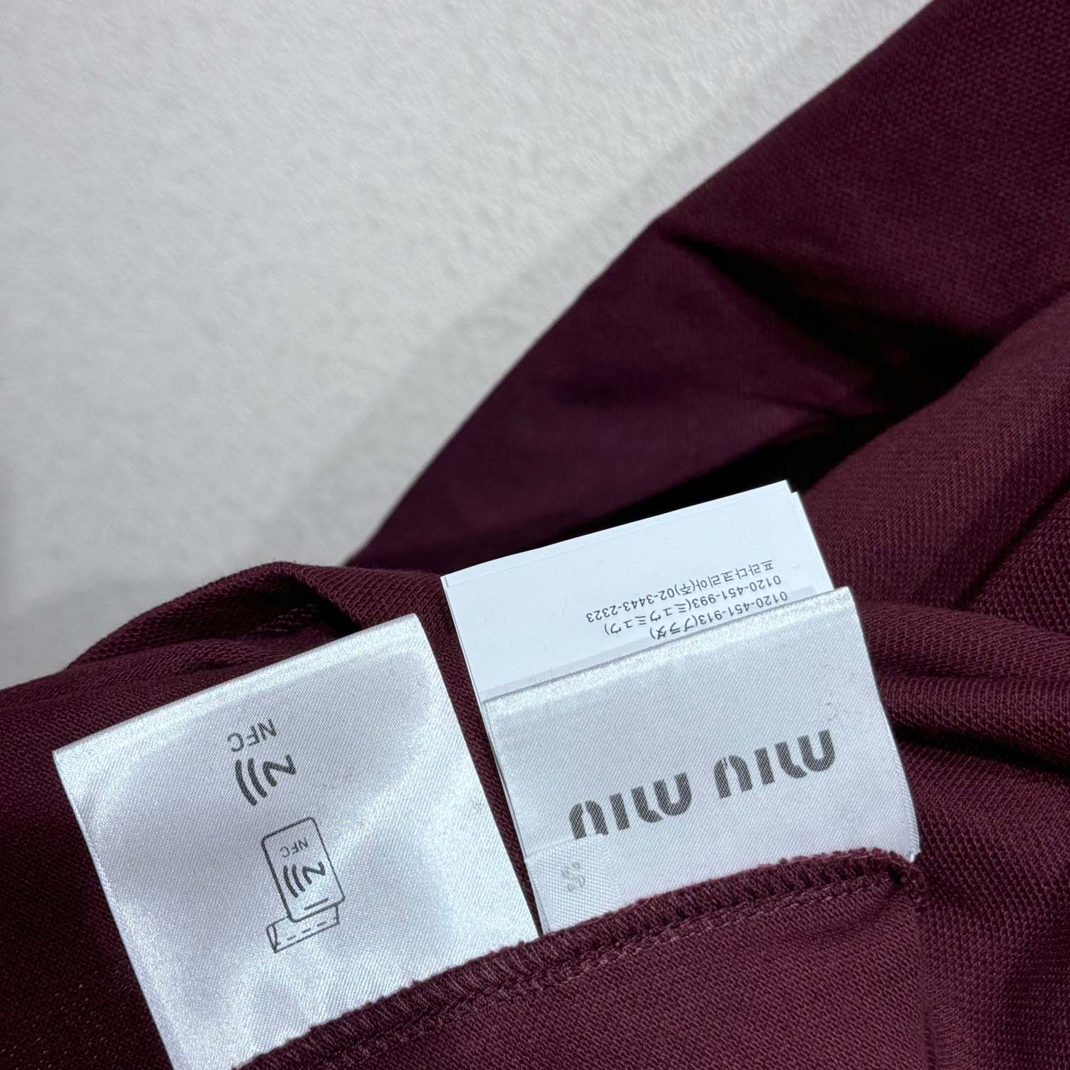 Miu Miu Jersey Polo Shirt - EUR FASHION